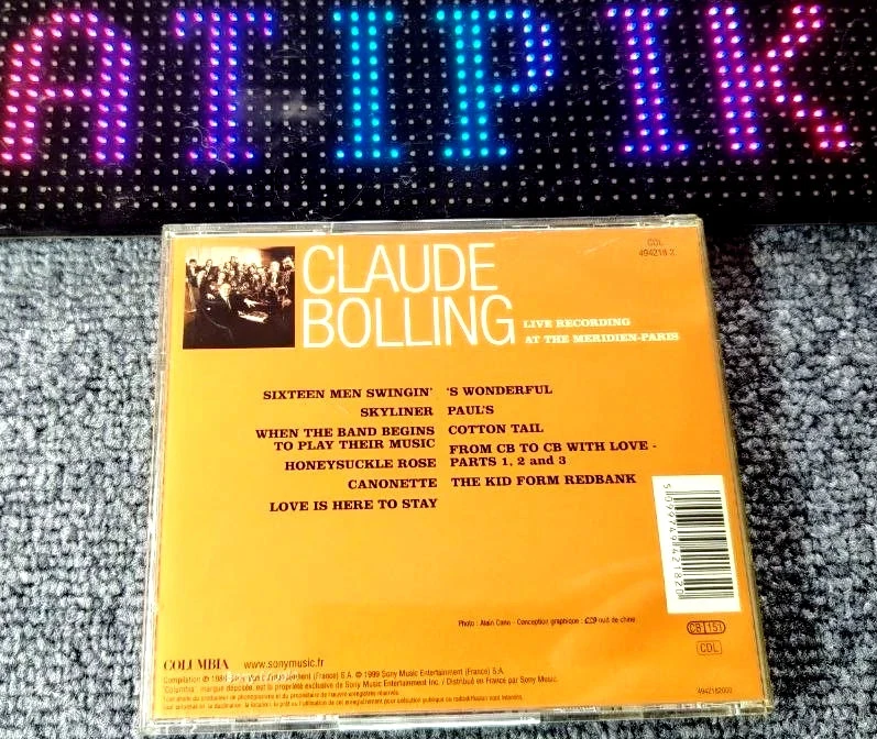 🎷 Claude Bolling - Big Band Jazz Brunch Live Paris - CD Collector – photo 2